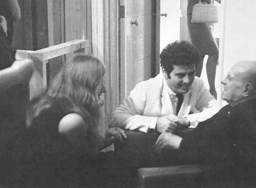 Jacqueline Du Pré and Daniel with Pablo Casals, Marlboro, USA, in 1969
