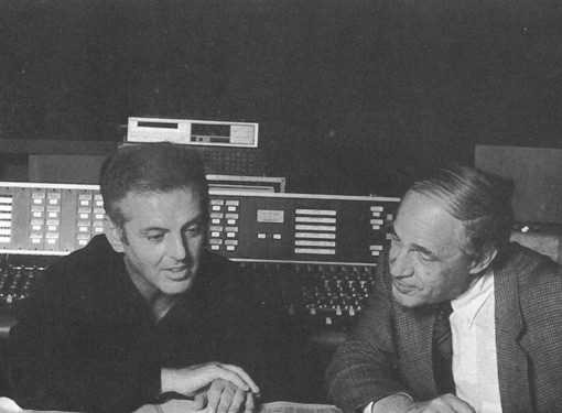 With Boulez in Paris, recording his Notations, 1988
