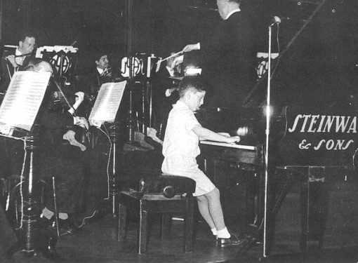 With Bruno Bandini and Radio Orchestra, Argentina, 1951