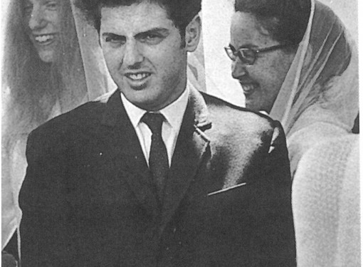 With Jacqueline Du Pré at their wedding in Jerusalem, 1967