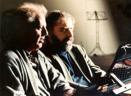 With Radu Lupu at the piano