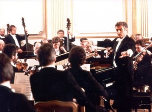 Conducting the Berlin Philharmonic, 1991